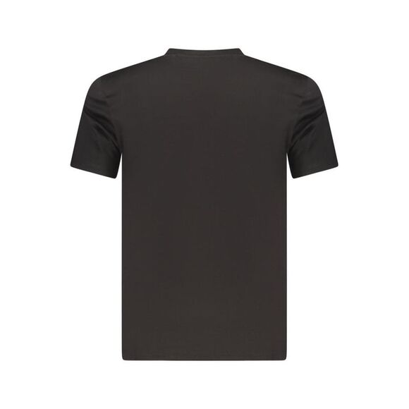 Guess Jeans Black Organic Cotton Men Men's T-Shirt - Picture 2 of 2